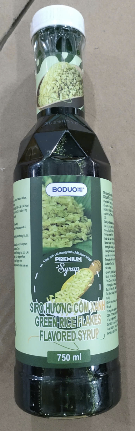 Siro Hương Cốm Boduo 750ml